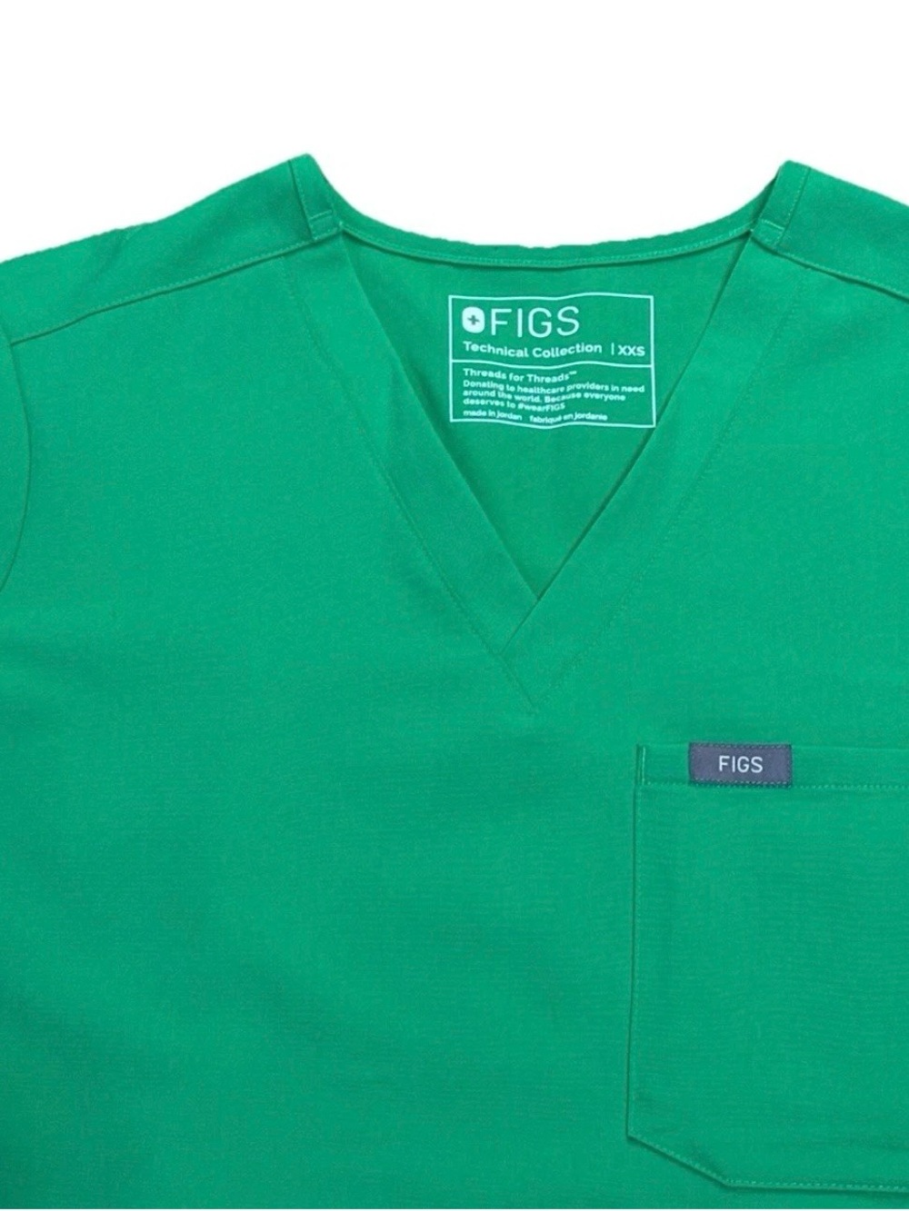 FIGS Catarina XXS & Zamora XS Emerald Scrub Set Jogger Nurse Medical Uniform 🔥 - Picture 5 of 13